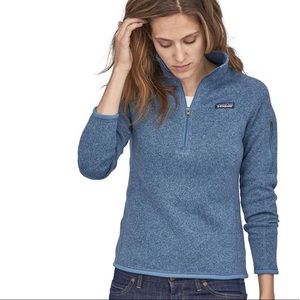 Patagonia Better Sweater 1/4 Zip - Woolly Blue
